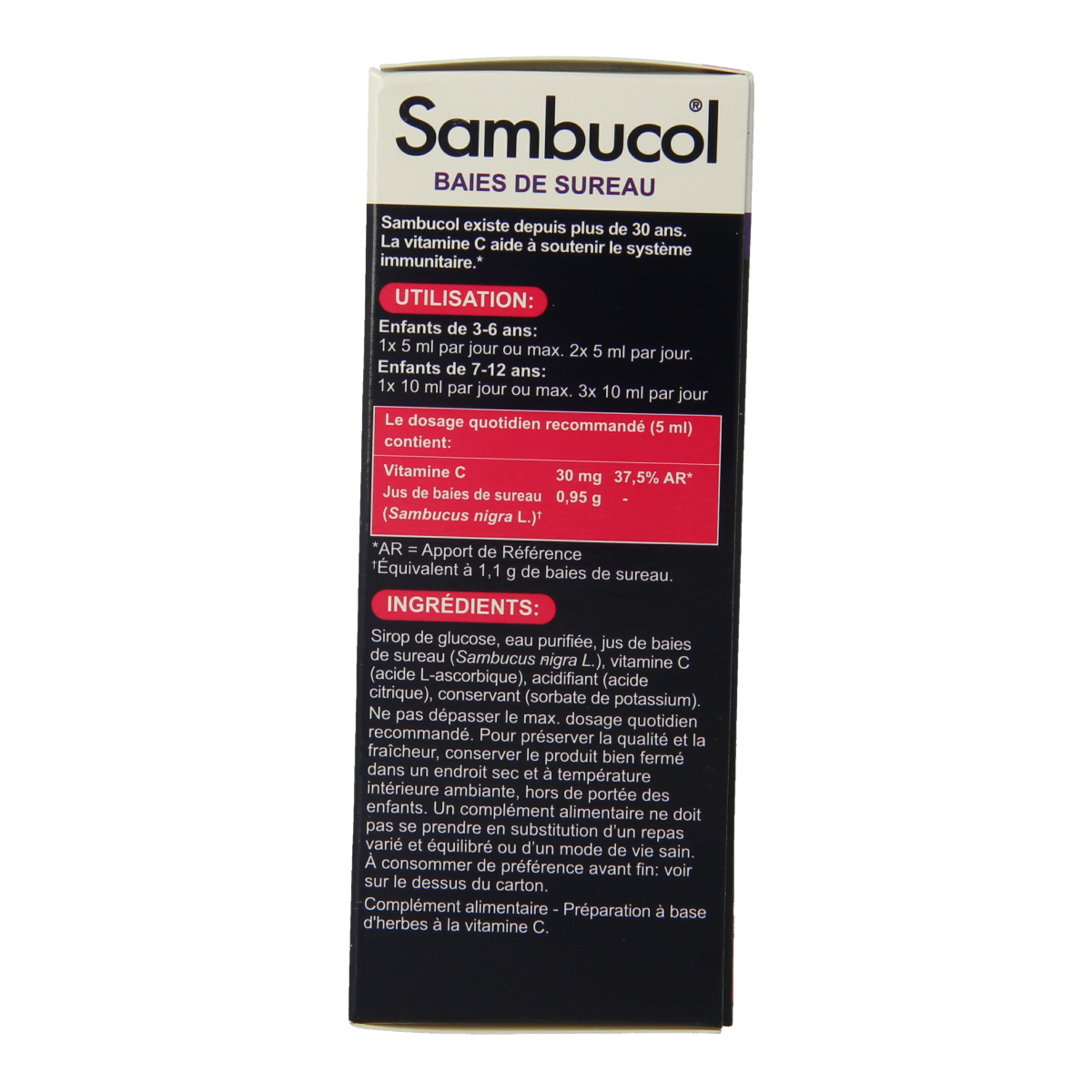 Sambucol Vlierbessensiroop for kids 120.00 Milliliter