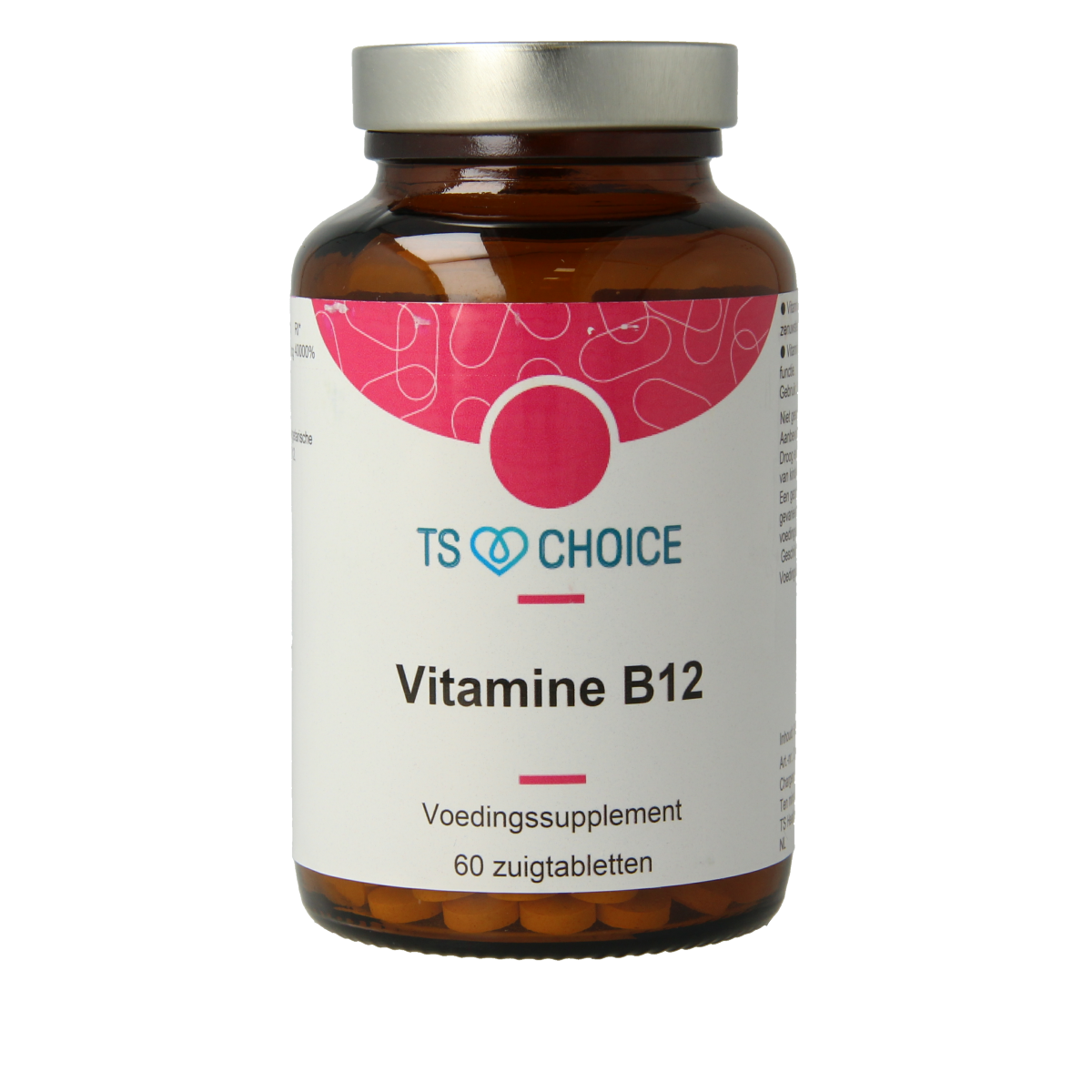 TS Choice Vitamine B12 cobalamine 60.00 Zuigtabletten