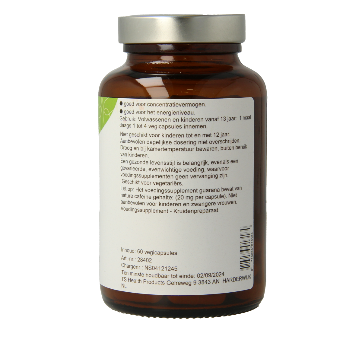 TS Choice Guarana 60.00 Vegetarische capsules