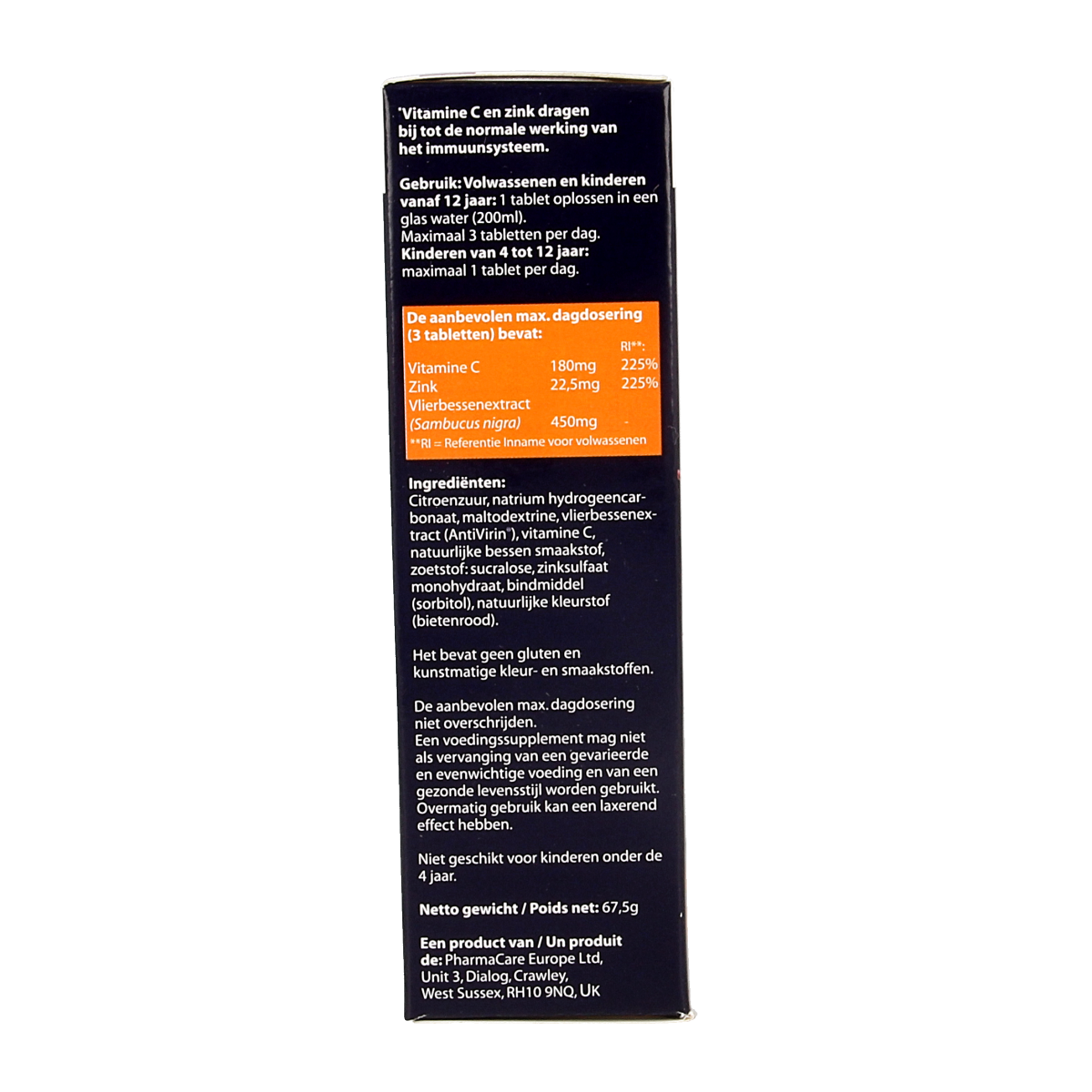 Sambucol Immuno forte bruistabletten suikervrij 15.00 Bruistabletten