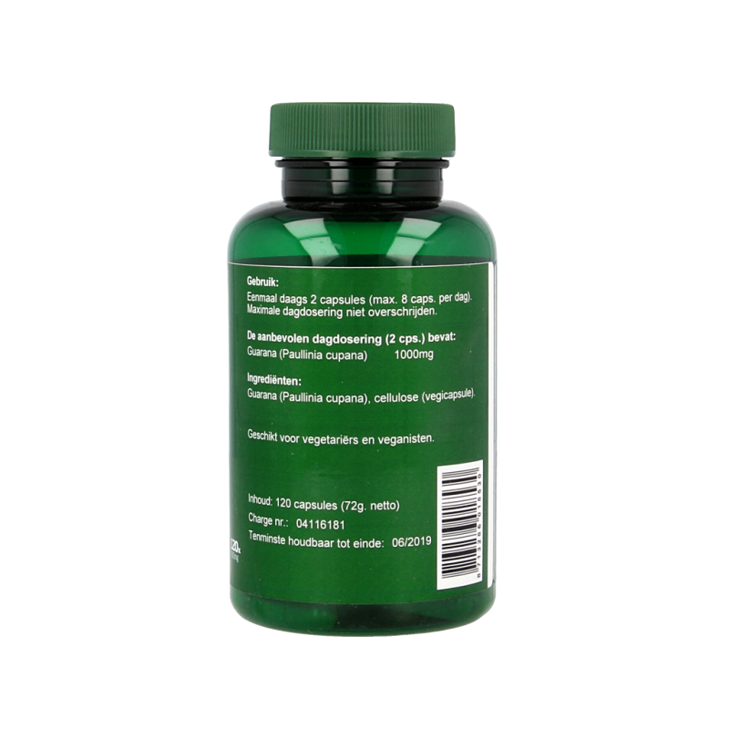 RIO Gogo guarana 500mg  120 Vegetarische capsules