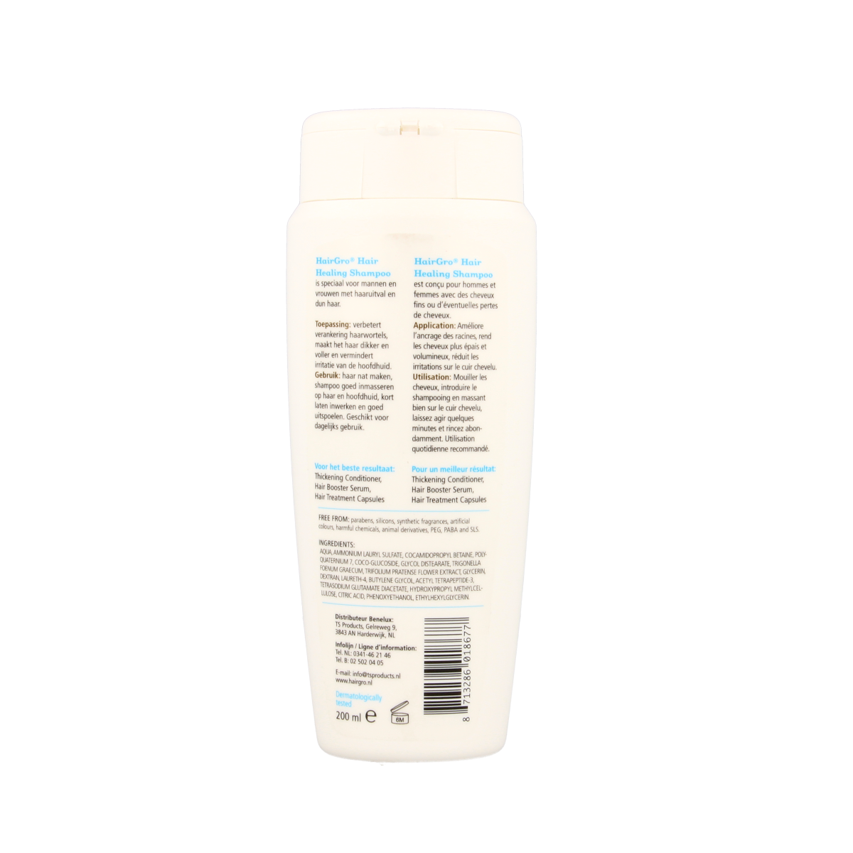 Hairgro Healing shampoo SLS free 200.00 Milliliter