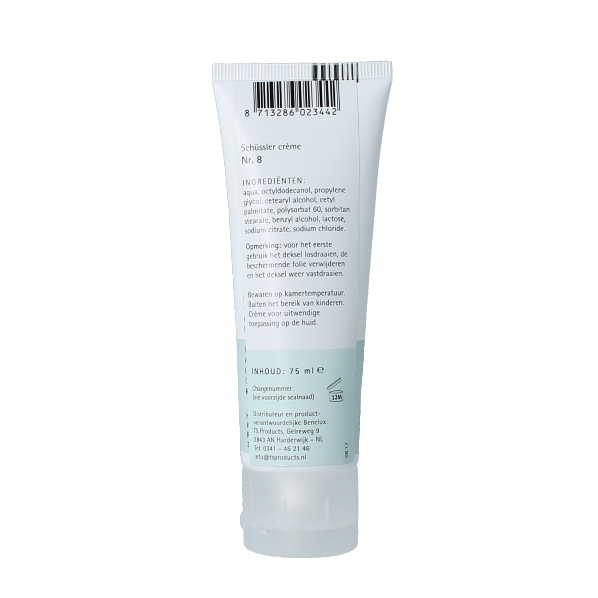 Pflüger Schussler creme nr. 8  75.00 Milliliter
