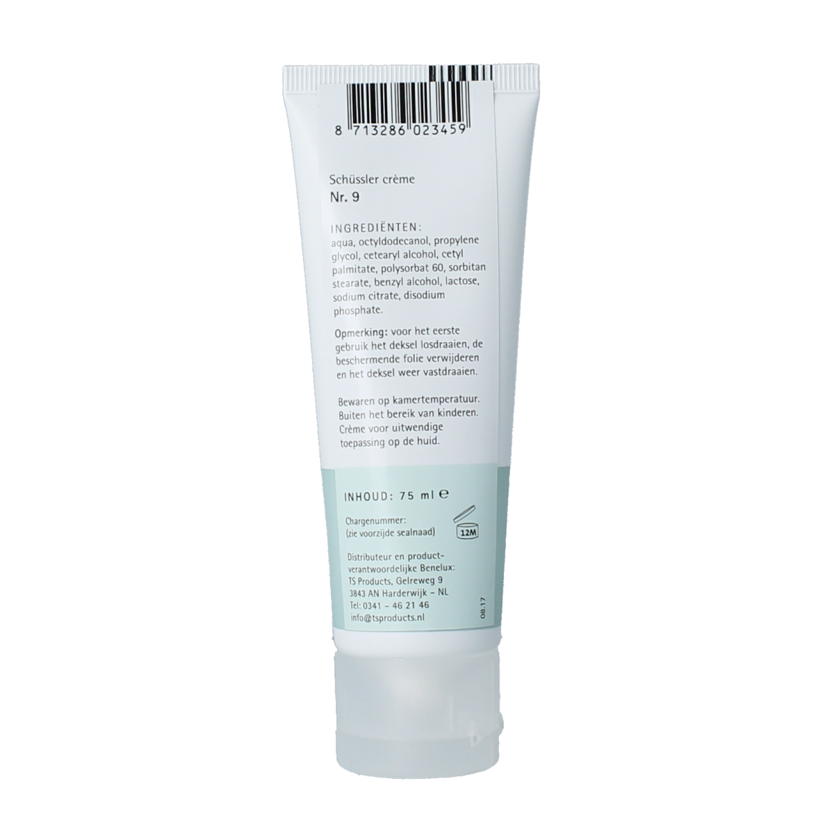 Pflüger Schussler creme nr. 9  75.00 Milliliter