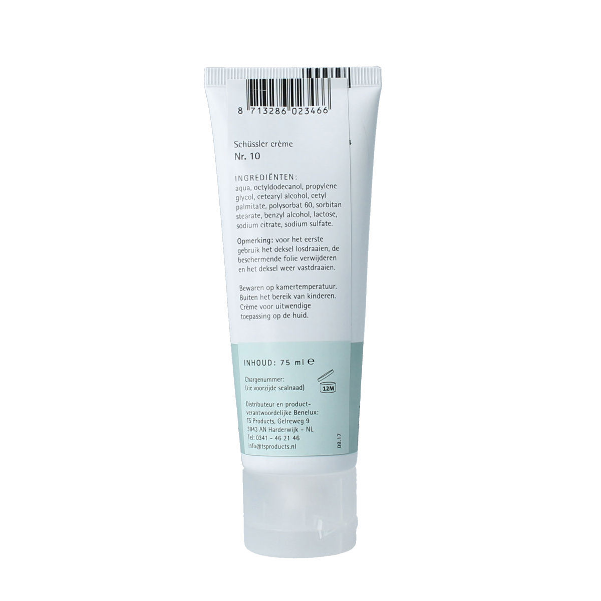 Pflüger Schussler creme nr. 10 75.00 Milliliter