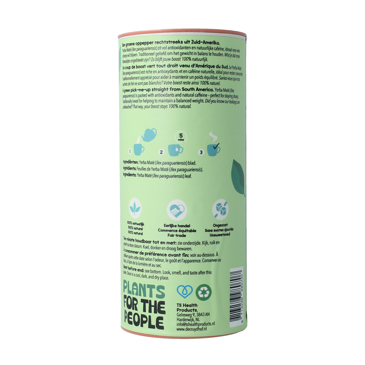 Cruydhof Thee yerba mate / ilex paraguariensis 20.00 Stuks