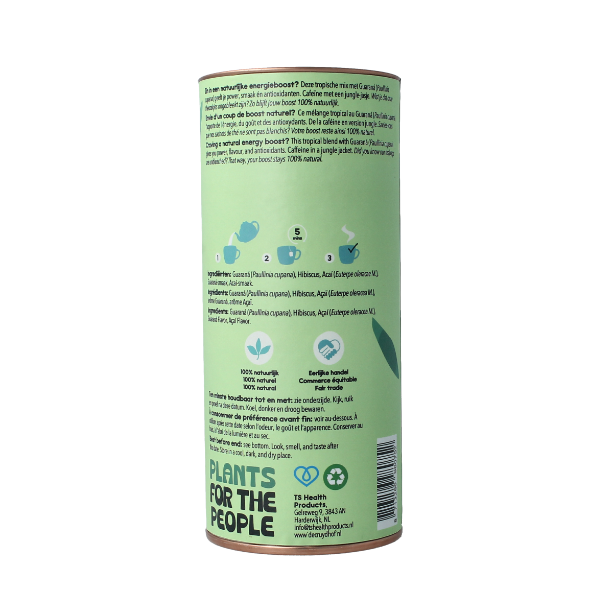 Cruydhof Thee guarana / acai 20.00 Stuks