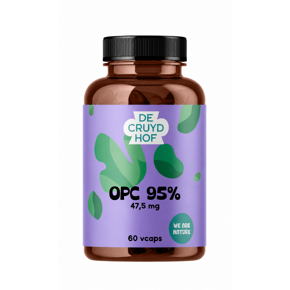 De Cruydhof OPC 95% 60.00 Vegetarische capsules
