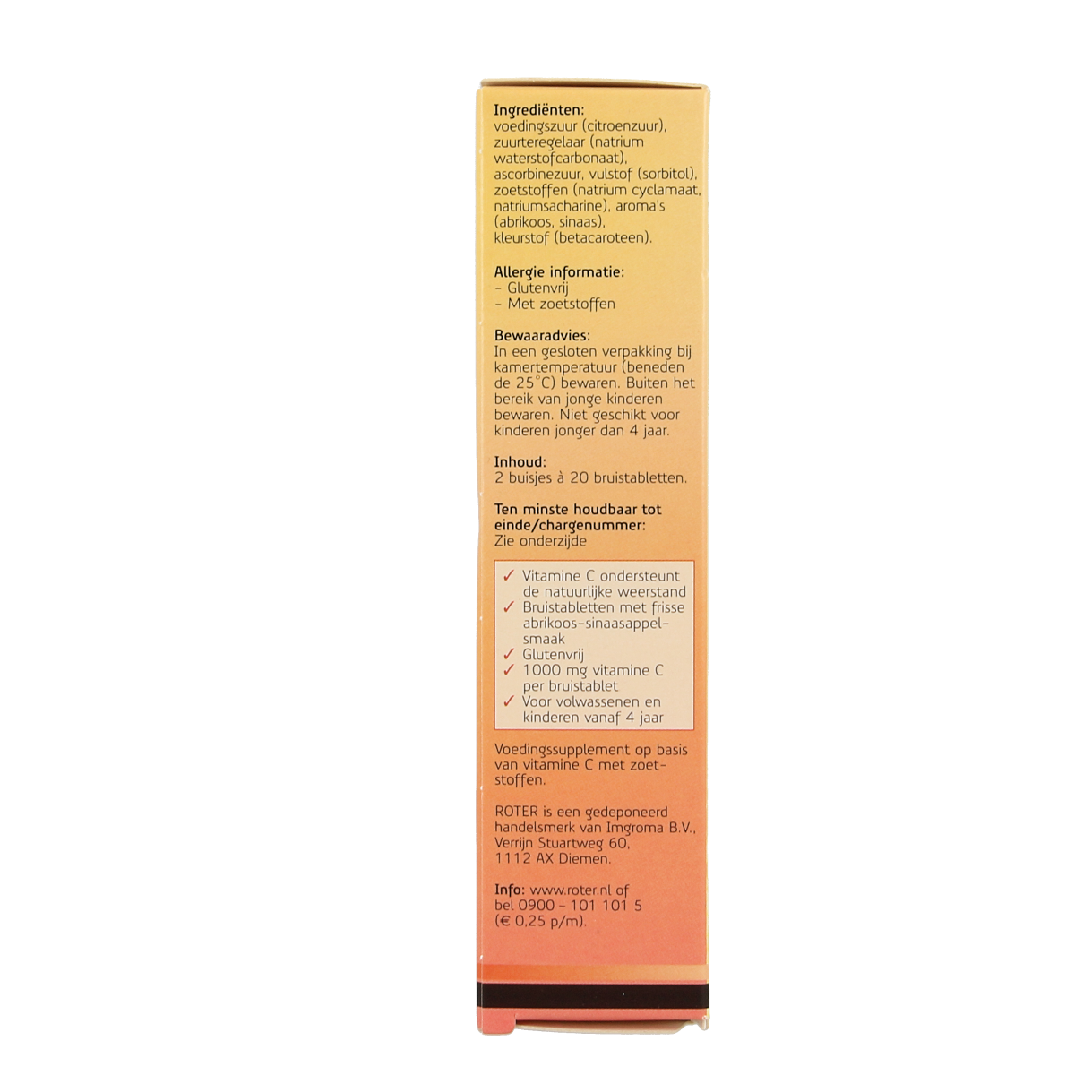 Roter Bruistabletten abr. sin. vit C duopack 40.00 Bruistabletten