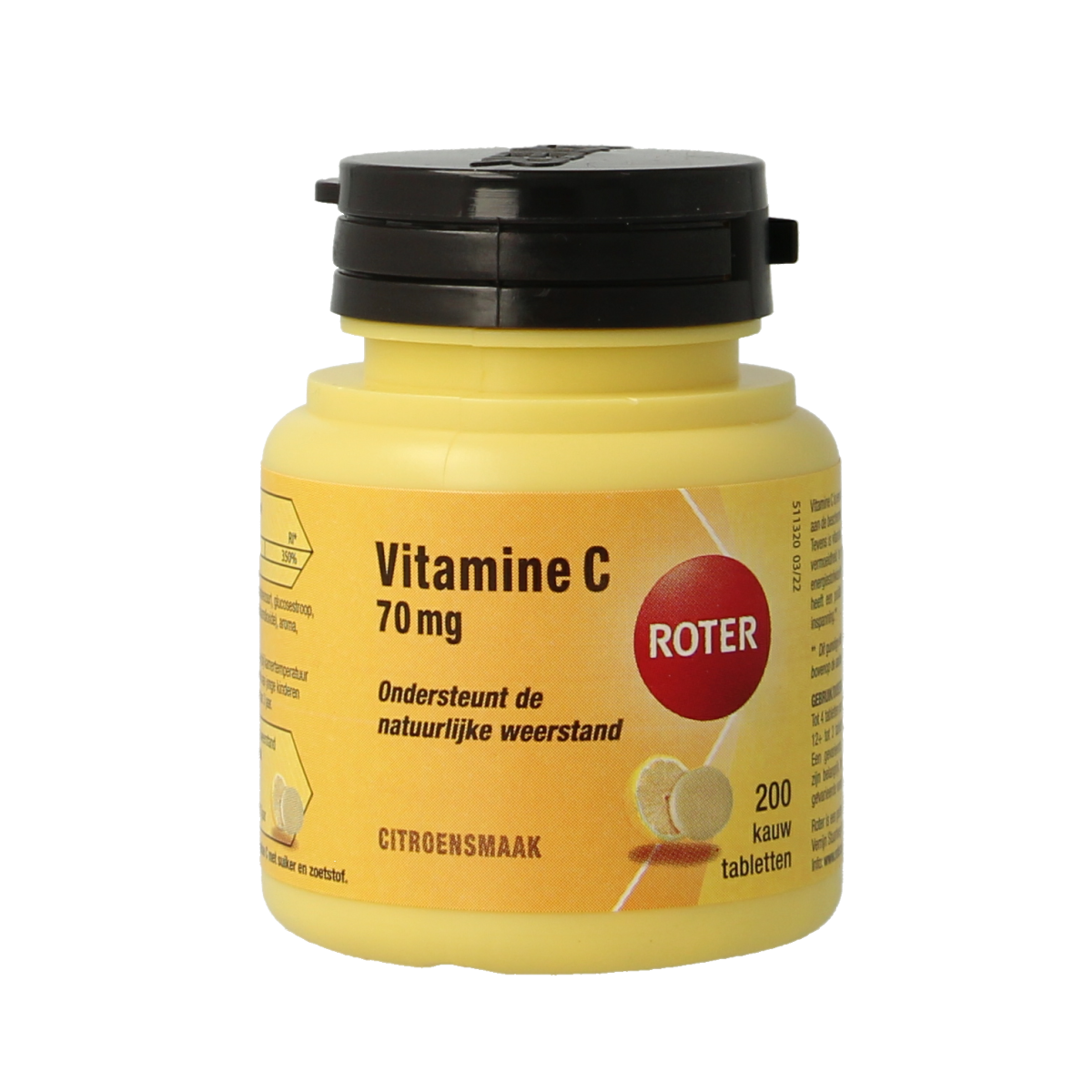 Roter Vitamine C 70mg kauwtablet 200.00 Kauwtabletten