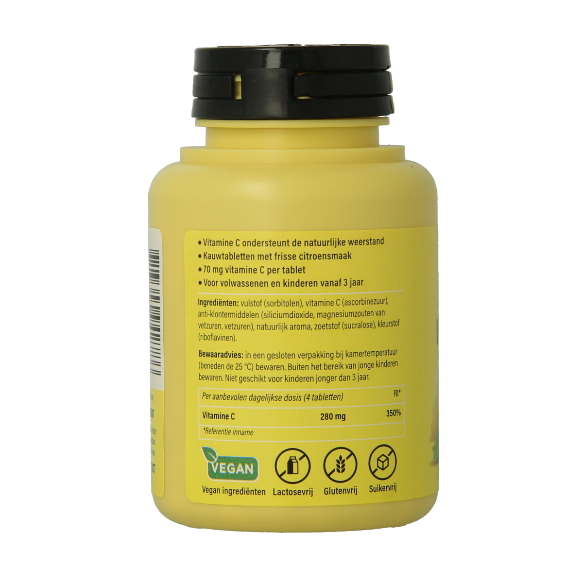 Roter Vitamine C 70 mg suikervrij 300.00 Kauwtabletten
