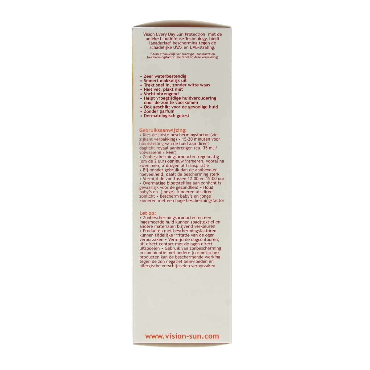 Vision High medium SPF20 180.00 Milliliter