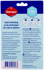 Dampo 2-in-1 Inhaler 2.00 Milliliter
