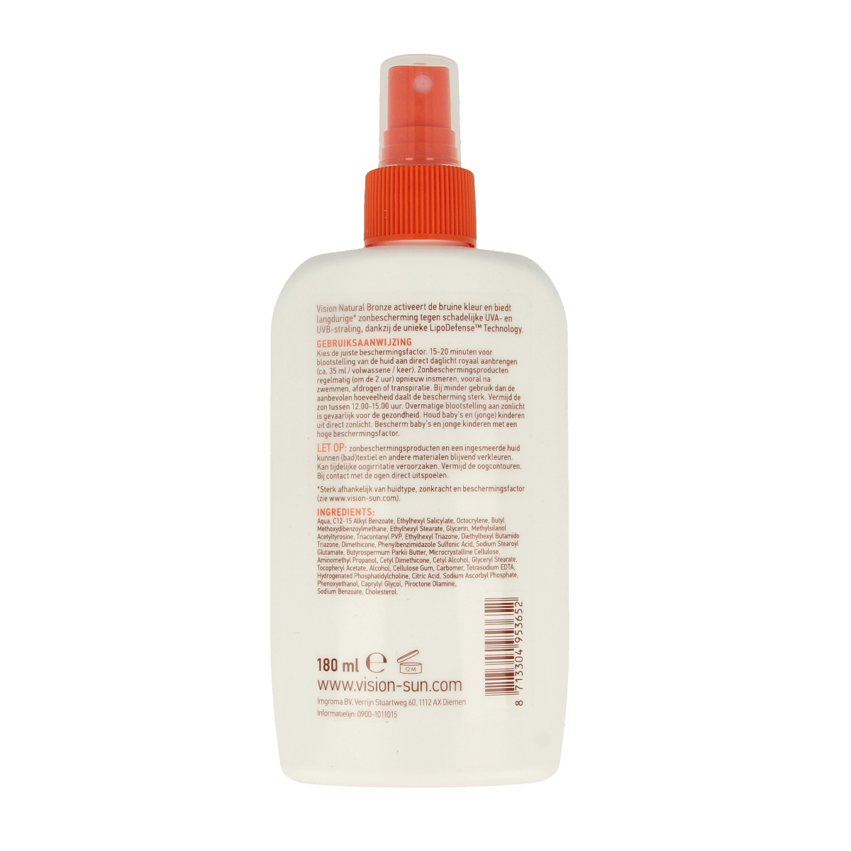 Vision Medium natural bronze SPF30 180.00 Milliliter