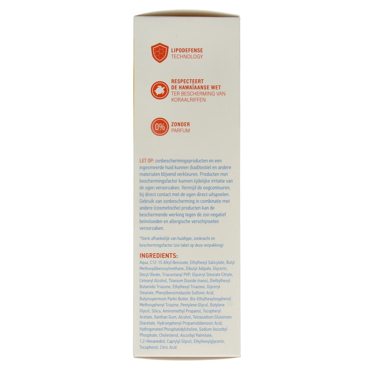 Vision High sensitive SPF30 180.00 Milliliter