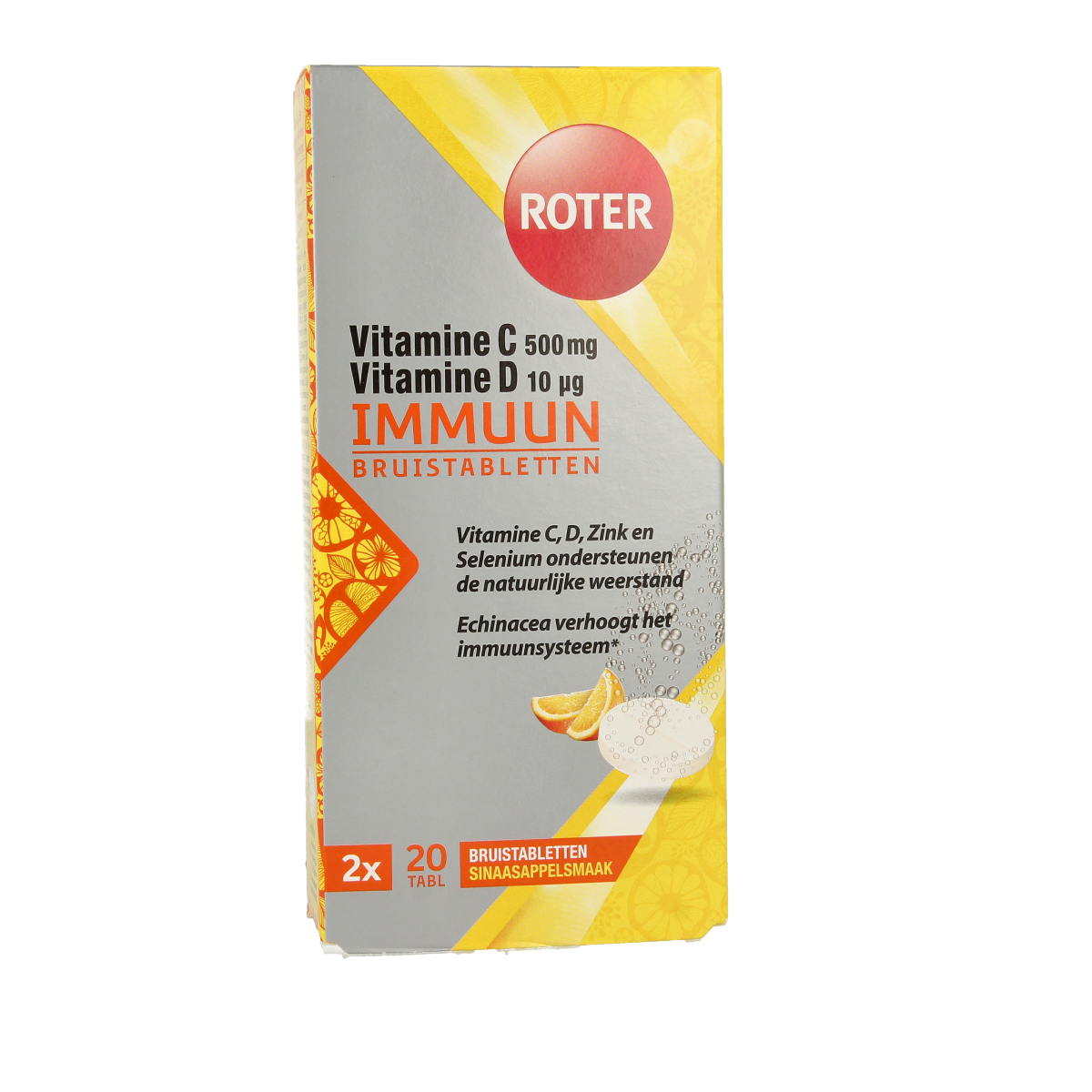Roter Bruistabletten immuun 2x20 stuks 40.00 Bruistabletten