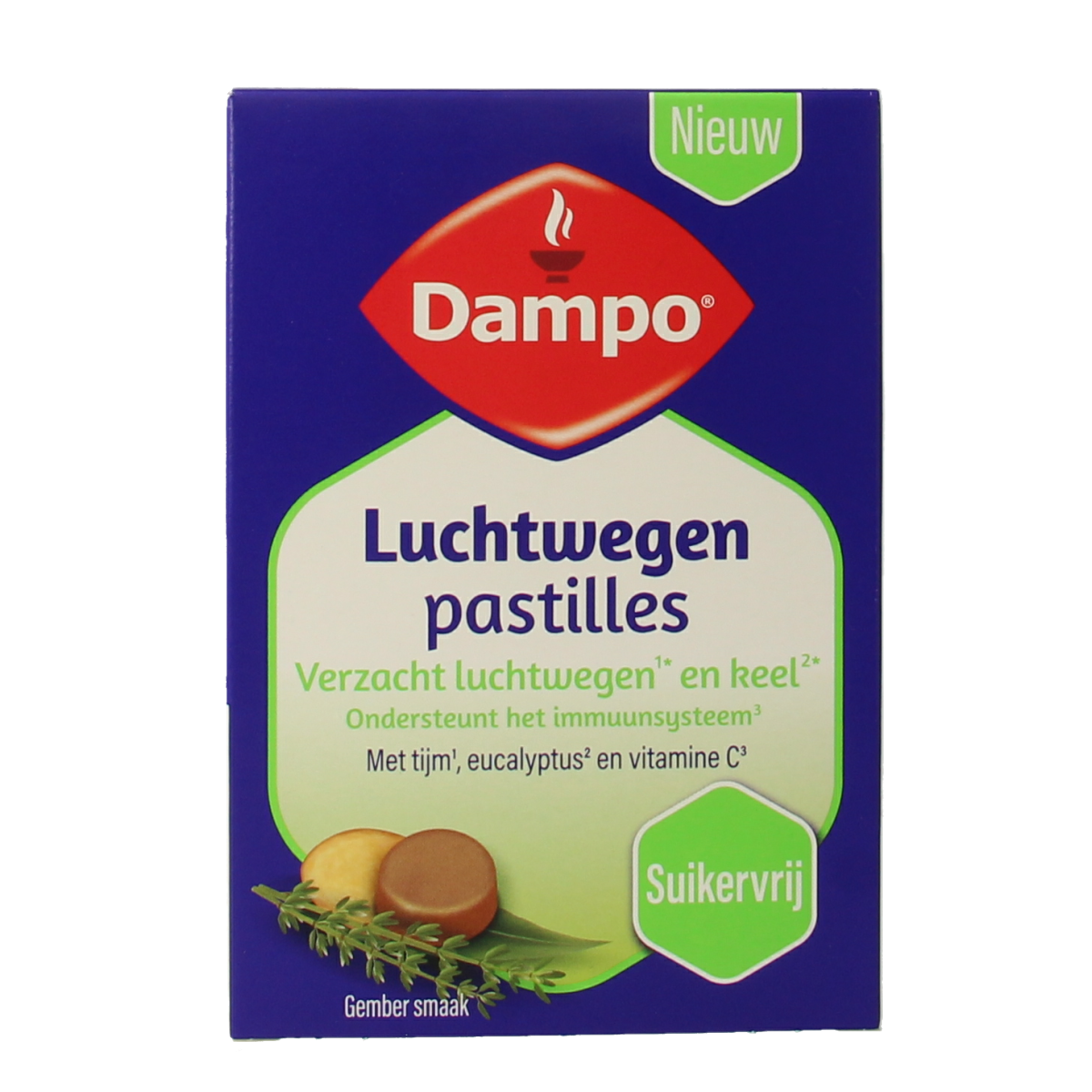 Dampo Luchtwegen pastilles 24.00 Stuks