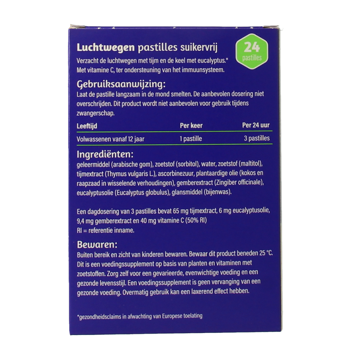 Dampo Luchtwegen pastilles 24.00 Stuks