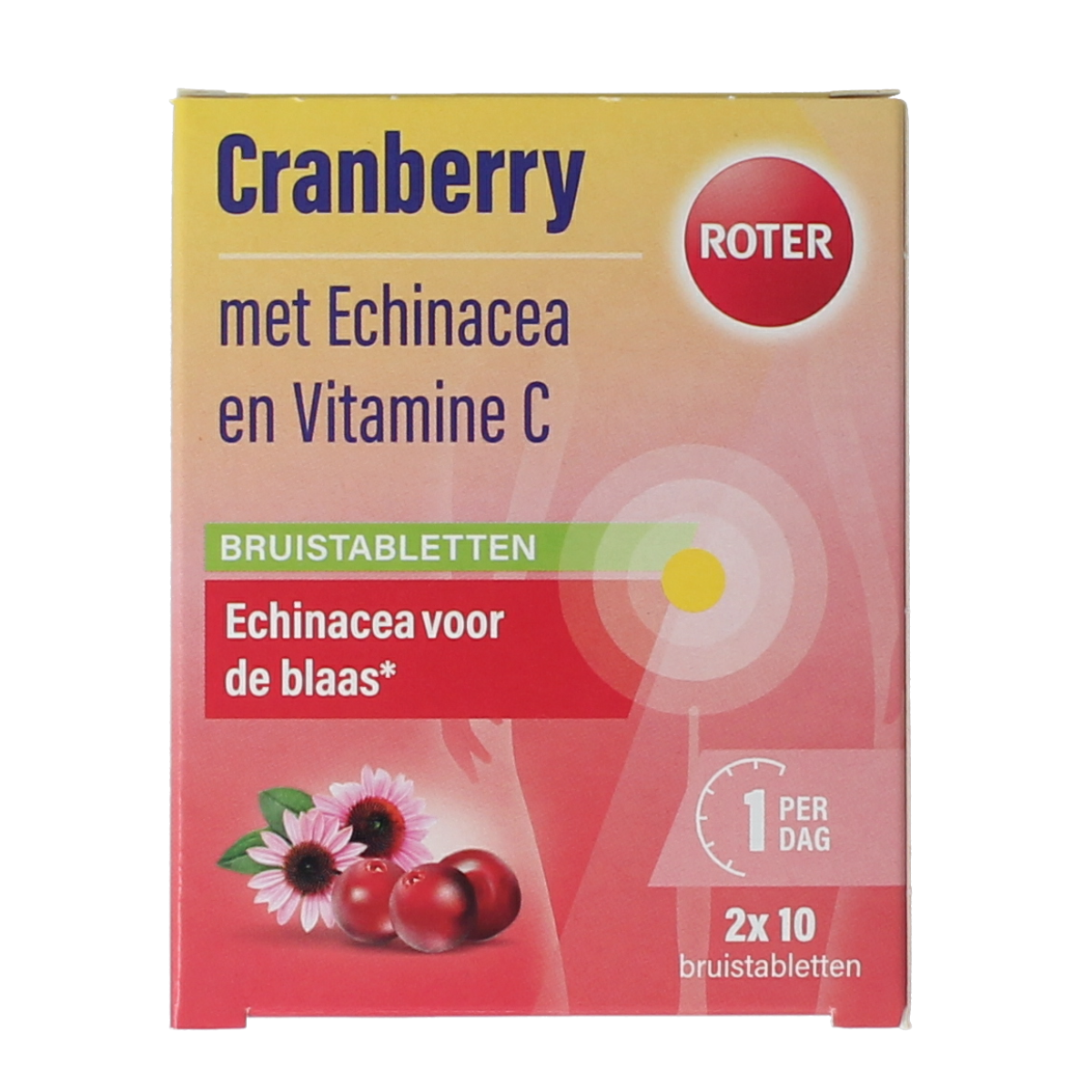 Roter Cranberry vitamine C & echinacea duopack 20.00 Bruistabletten