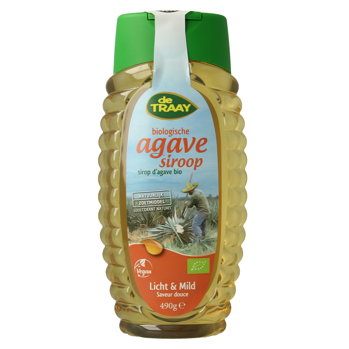 de Traay Agavesiroop licht en mild bio 490.00 Gram
