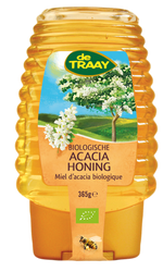 de Traay Acaciahoning knijpfles bio 365.00 Gram