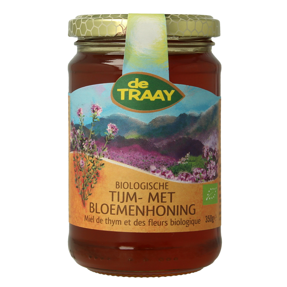 de Traay Tijm- met bloemenhoning eko bio 350.00 Gram