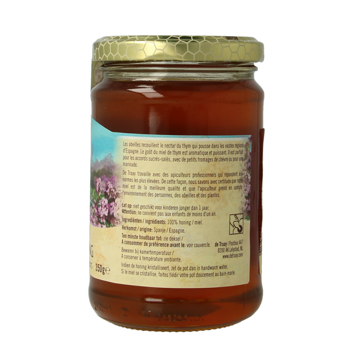 de Traay Tijm- met bloemenhoning 350.00 Gram