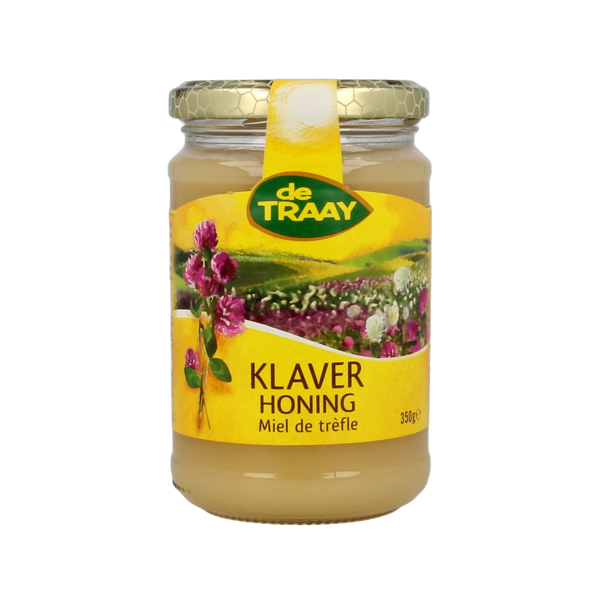 de Traay Klaverhoning creme 350.00 Gram