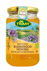 de Traay Bijenbroodhoning bio 350.00 Gram