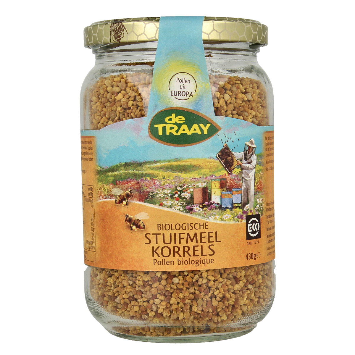 de Traay Stuifmeelkorrels biologisch 430.00 Gram