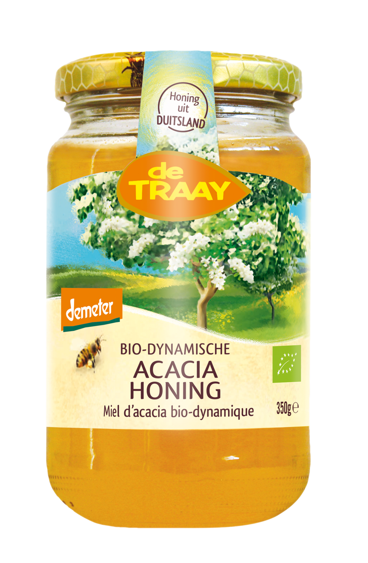 de Traay Acaciahoning demeter bio 350.00 Gram