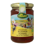 de Traay Bloemen honing vloeibaar bio 350.00 Gram