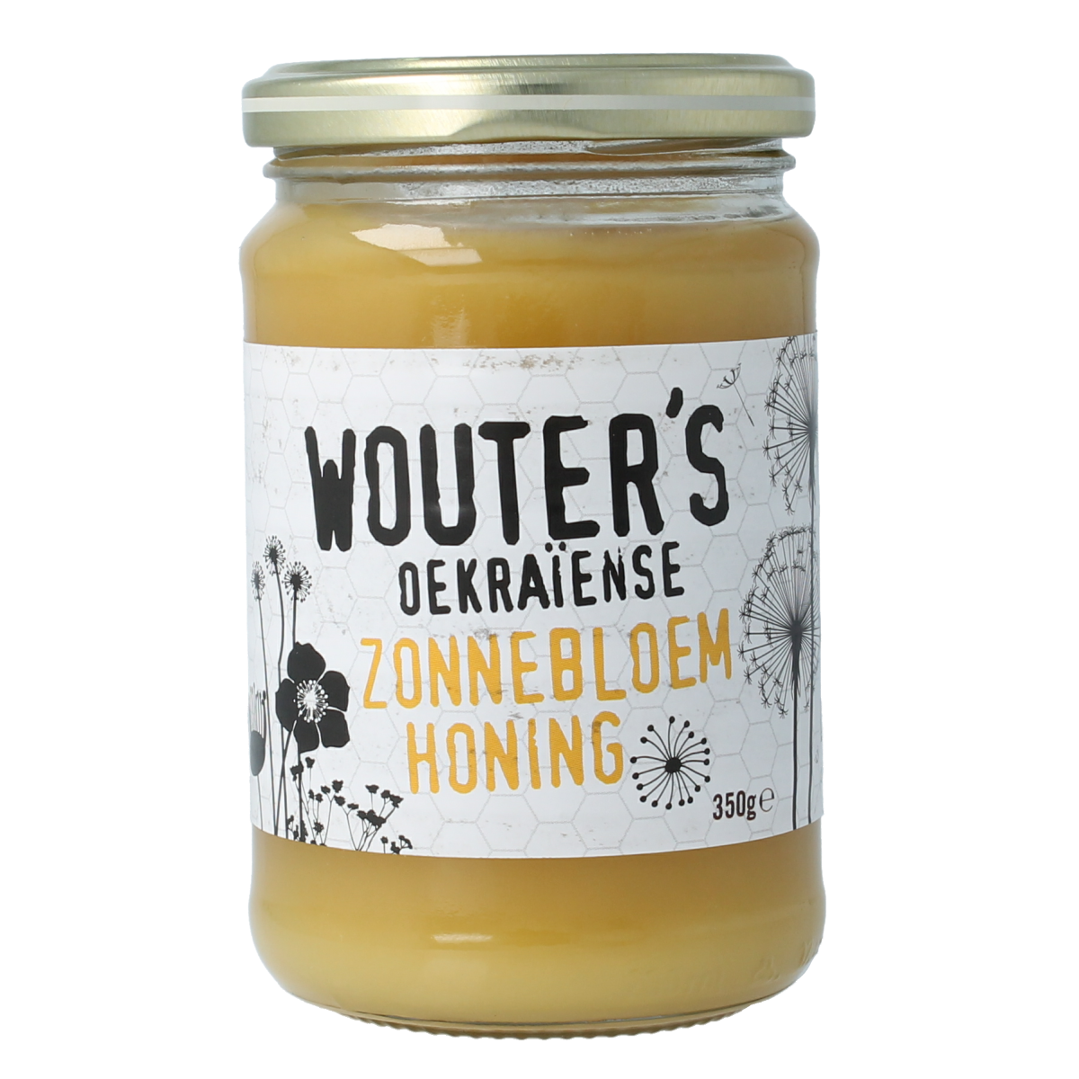 de Traay Wouters Oekraiense zonnebloemhoning 350.00 Gram