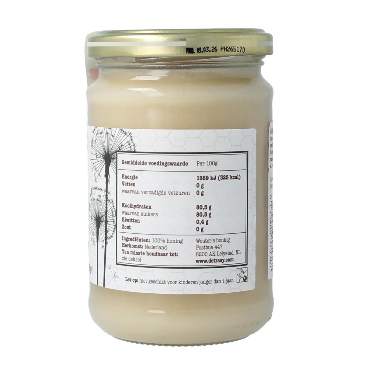 de Traay Wouters Nederlandse voorjaarshoning 350.00 Gram