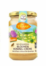 de Traay Bloemenhoning creme bio-dynamisch demeter bio 350.00 Gram