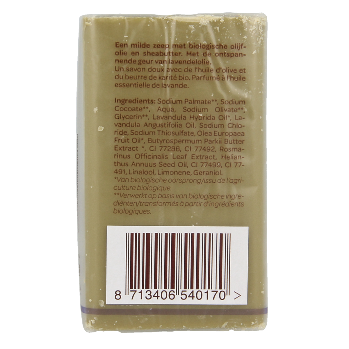 Traay Bee Honest Zeep olijf & lavendel 100.00 Gram