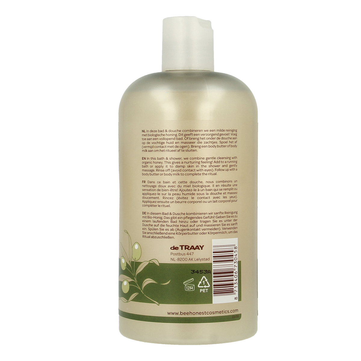 Traay Bee Honest Bad / douche olijf / propolis 500.00 Milliliter
