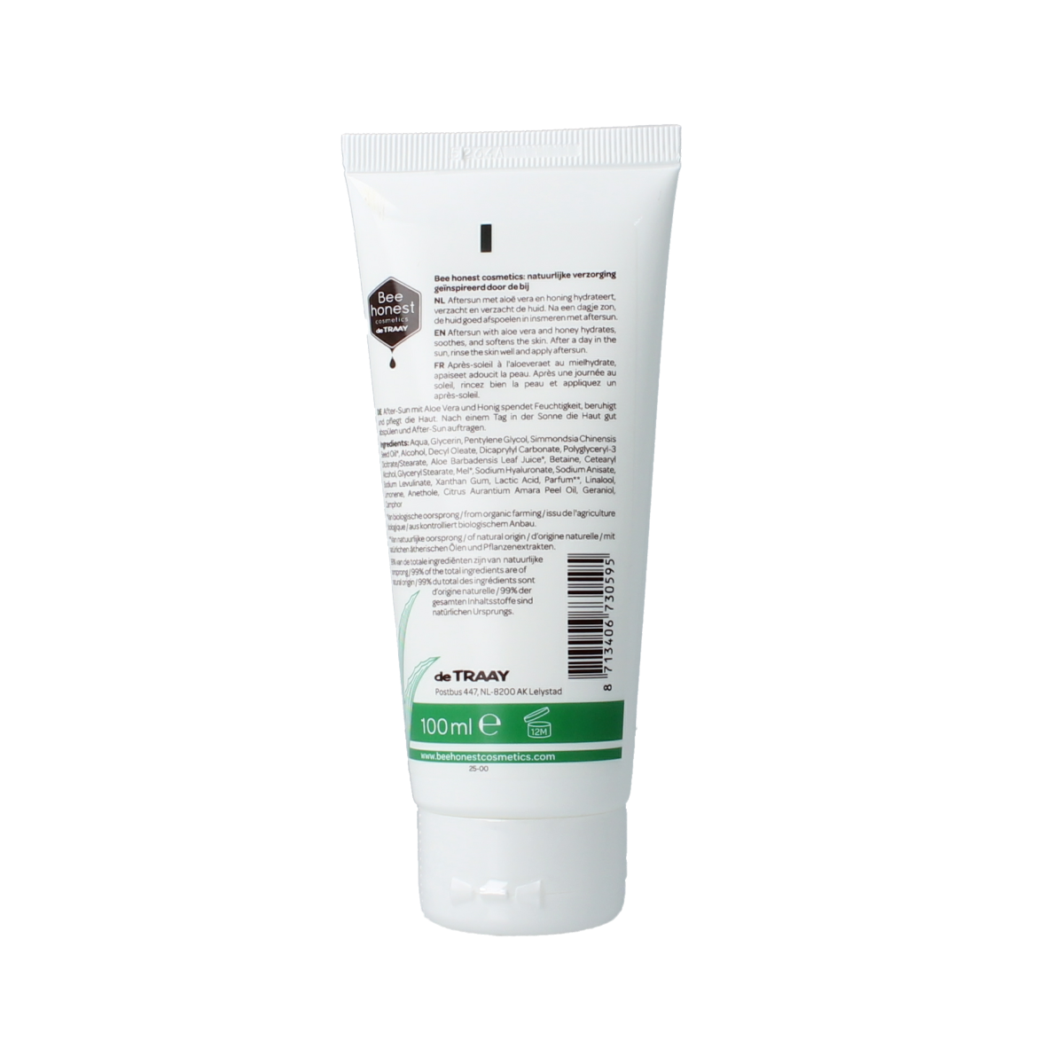 Traay Bee Honest Aftersun aloe vera & honing 100.00 Milliliter