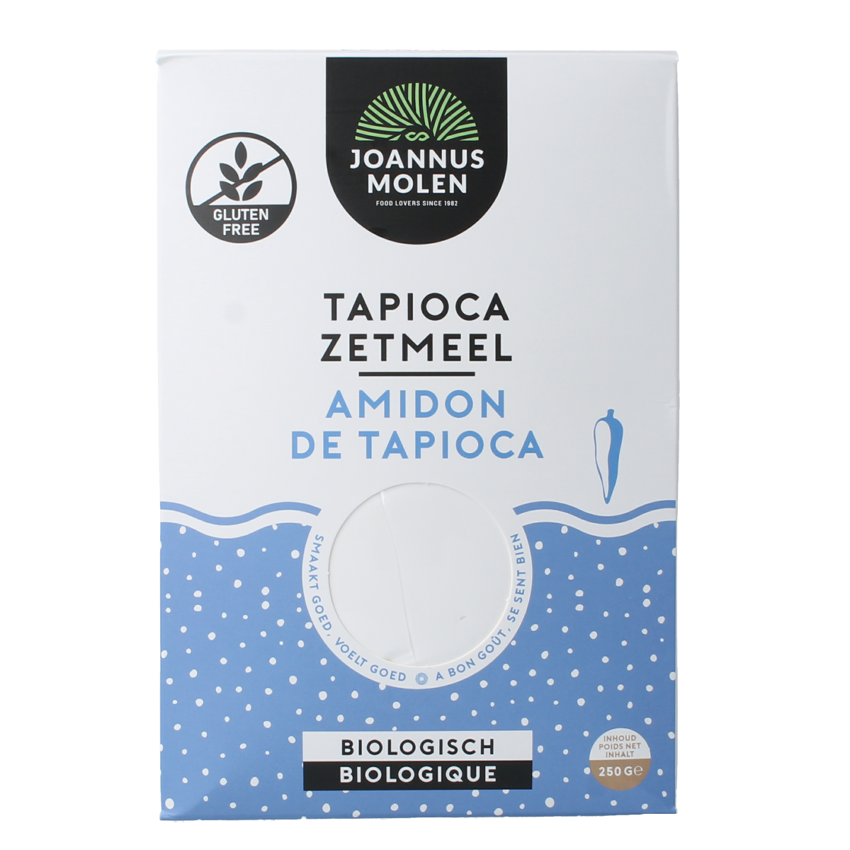 Joannusmolen Tapiocazetmeel eerste keuze bio 250.00 Gram