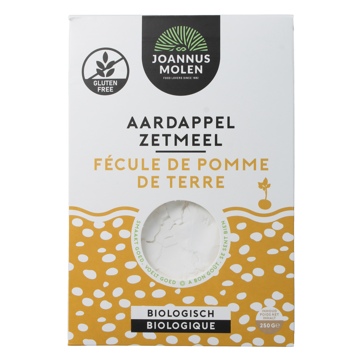 Joannusmolen Aardappelzetmeel bio 250.00 Gram