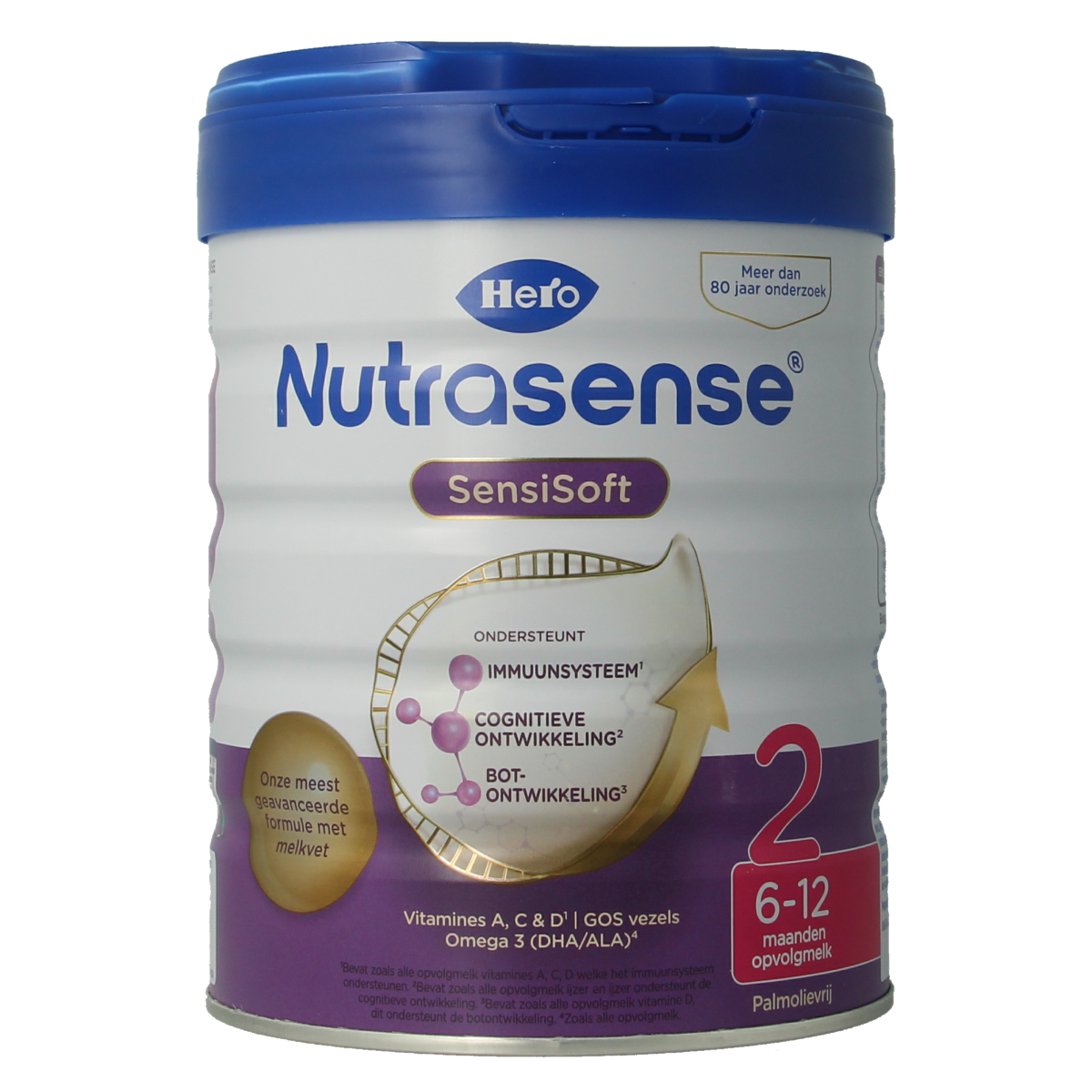 Hero Nutrasense SensiSoft opvolgmelk 2 (6-12mnd) 800.00 Gram