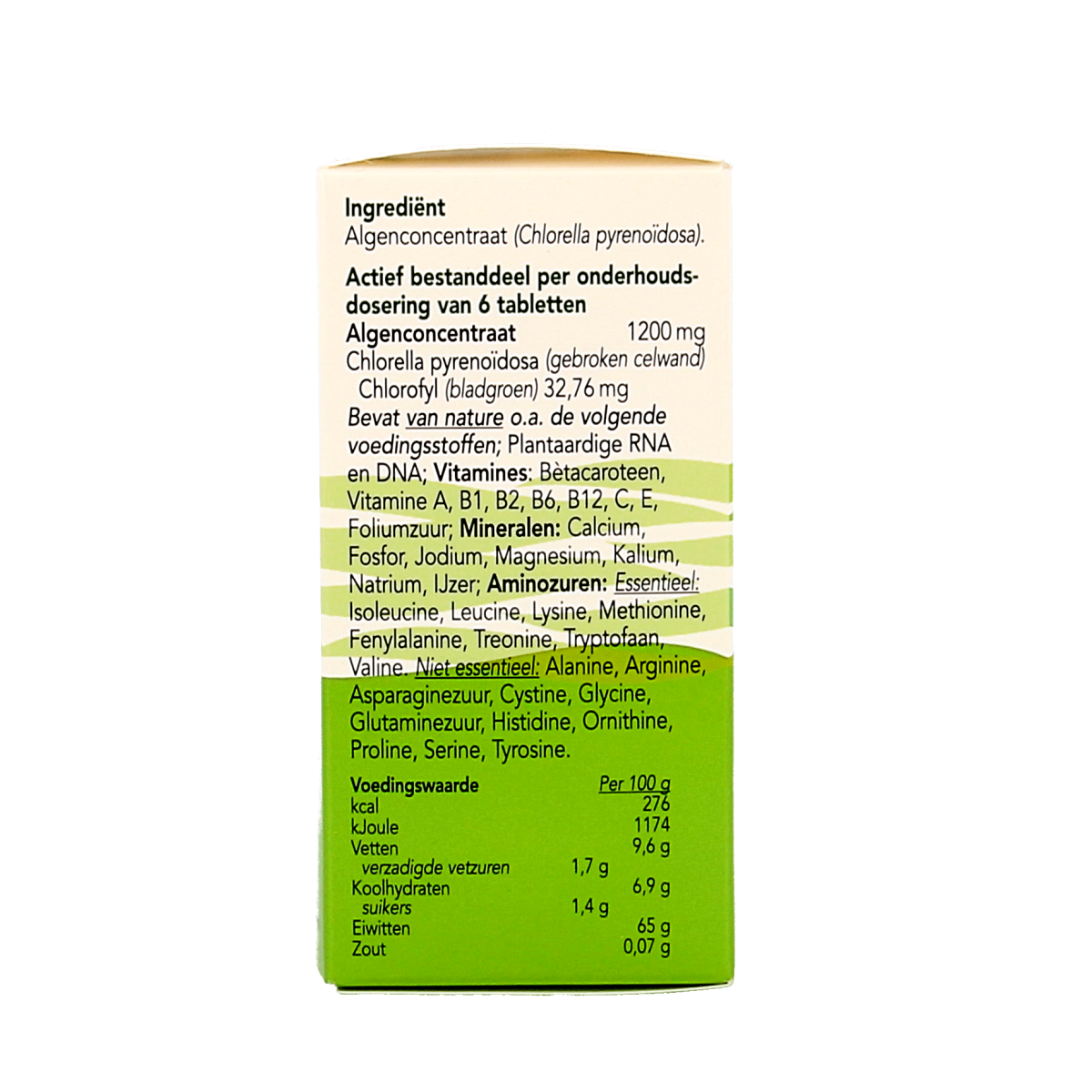 Bloem Chlorella vital green 200.00 Tabletten