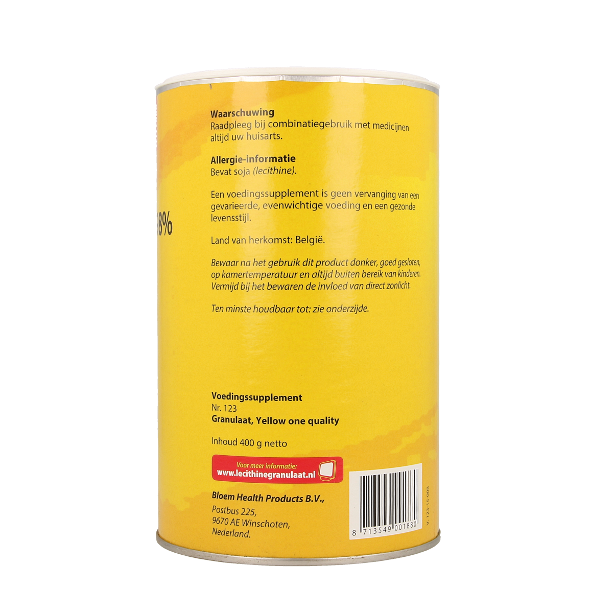 Bloem Lecithine granulaat 98% 400.00 Gram