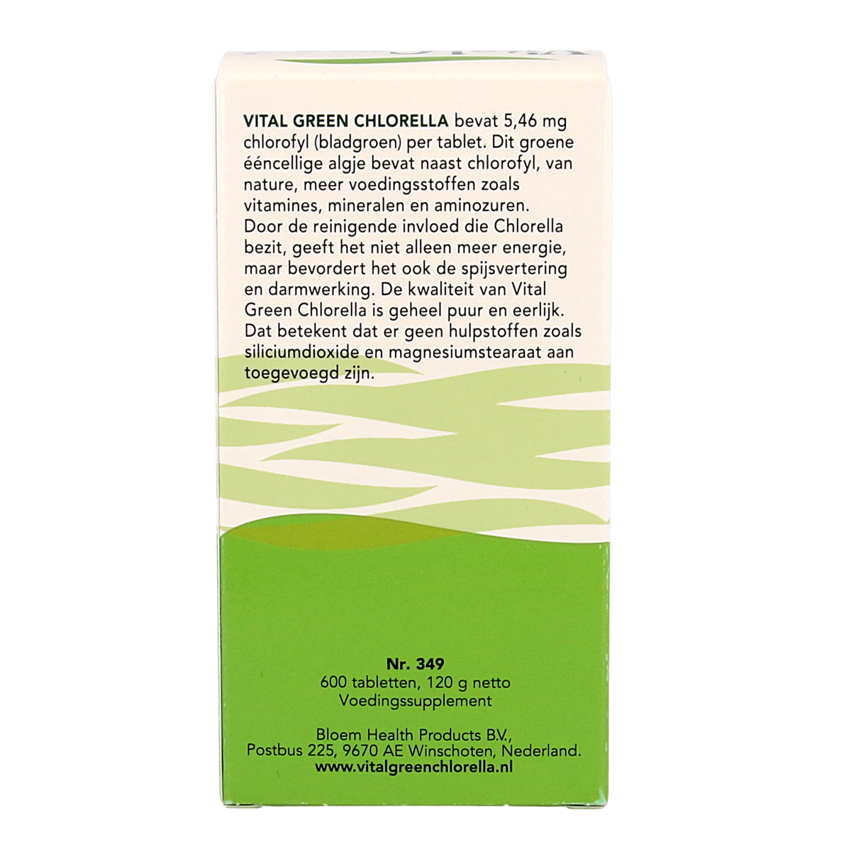 Bloem Chlorella vital green 600.00 Tabletten