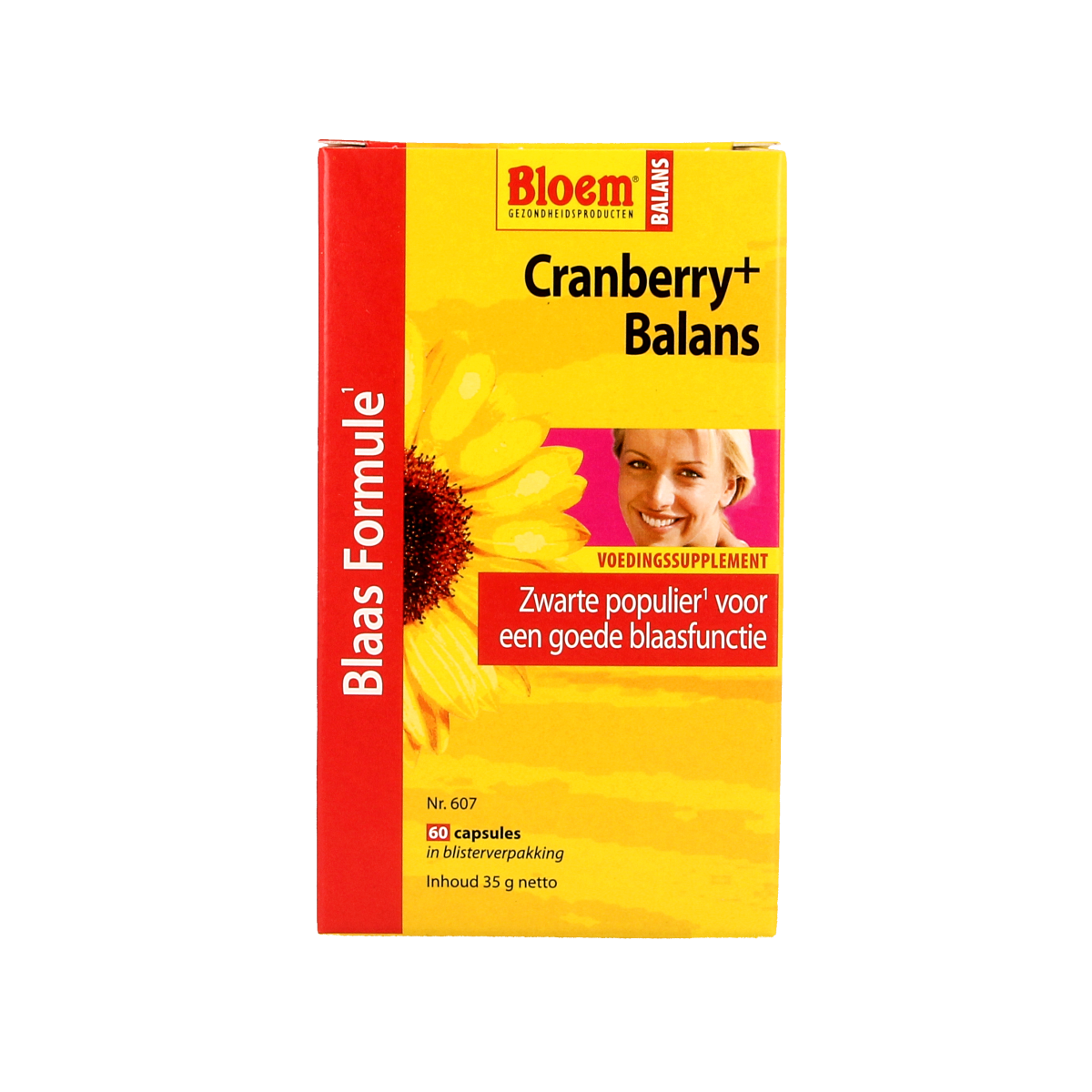 Bloem Cranberry+ balans 60.00 Capsules