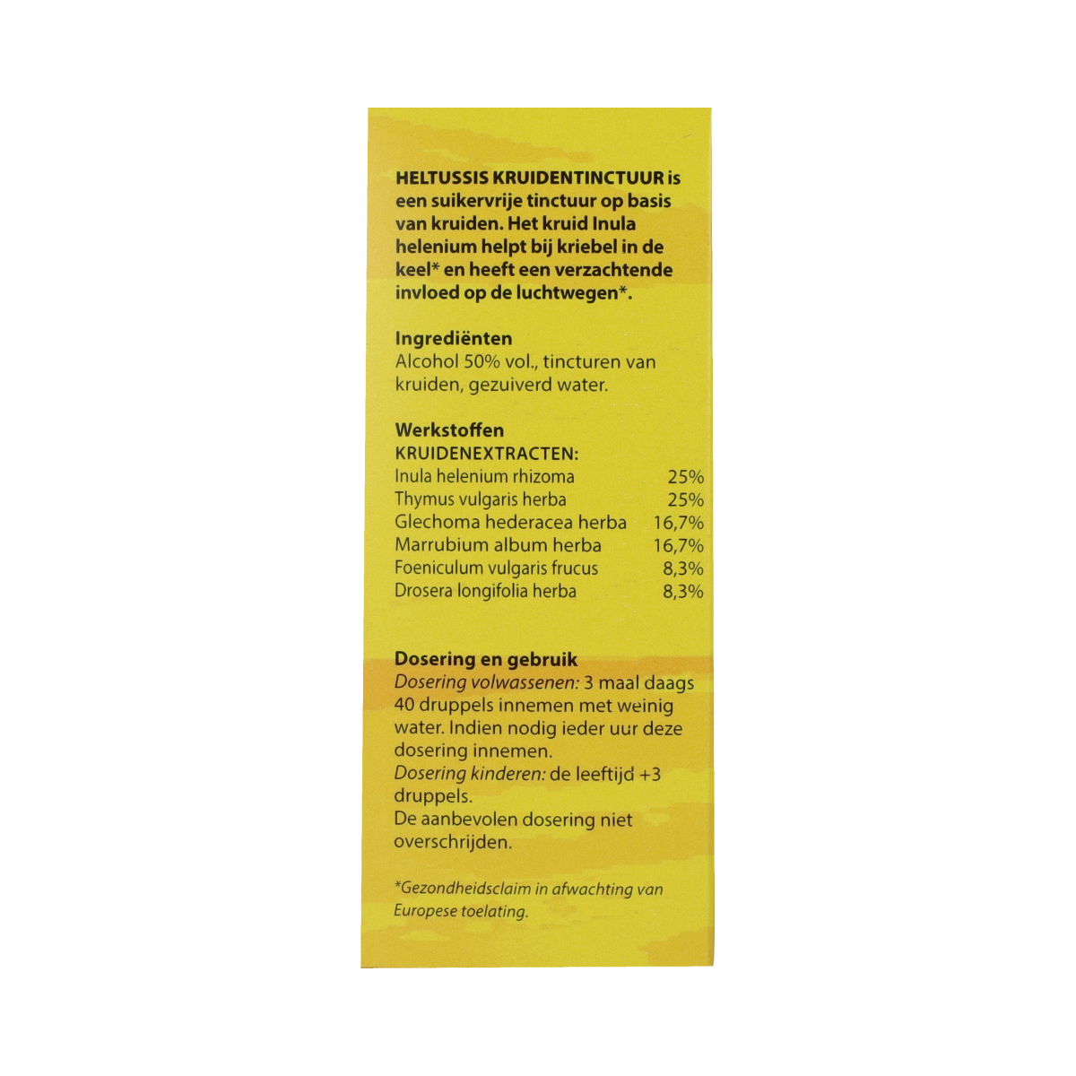 Bloem Heltussis druppels 100.00 Milliliter