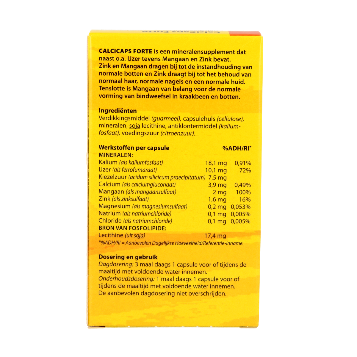 Bloem Calcicaps forte huid/bot/nagels 45.00 Capsules