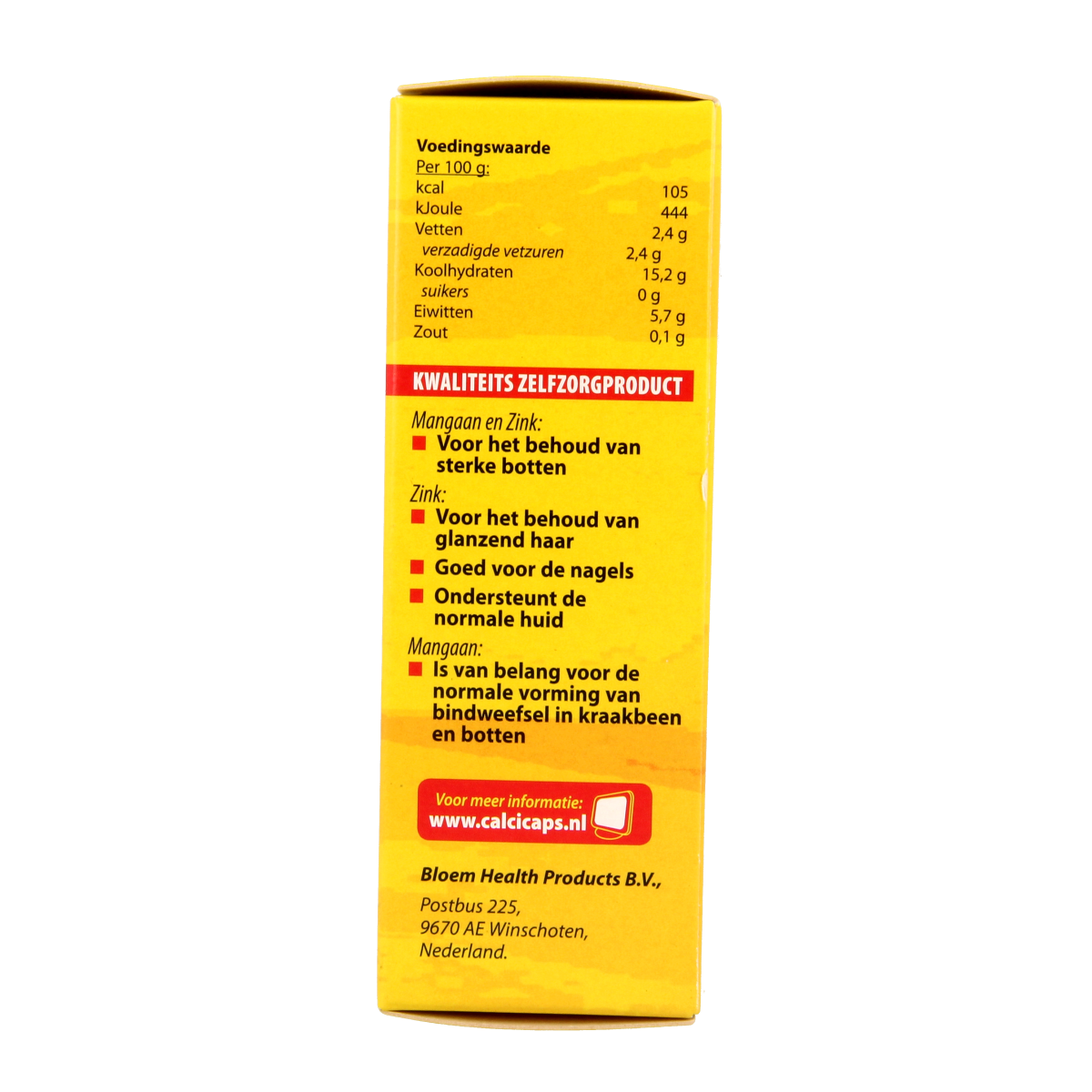 Bloem Calcicaps forte huid/bot/nagels 45.00 Capsules
