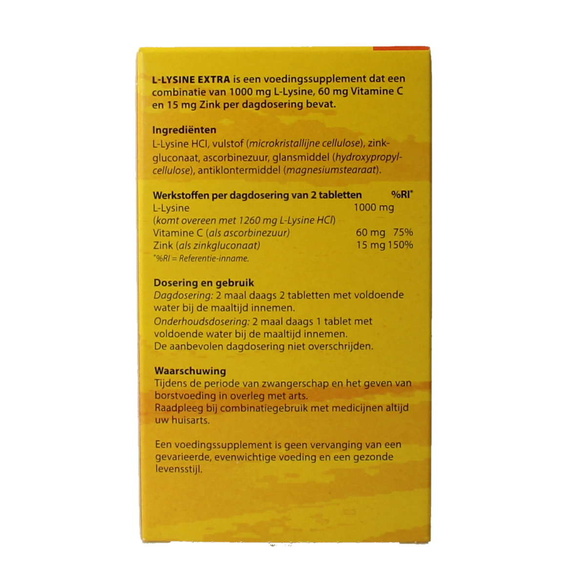 Bloem L-Lysine extra 60.00 Tabletten