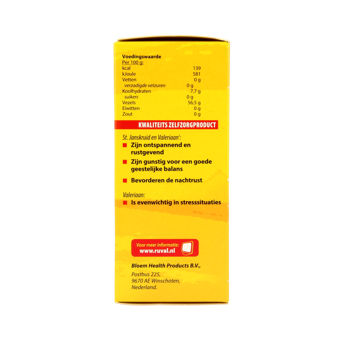 Bloem Ruval met st janskruid 100.00 Capsules